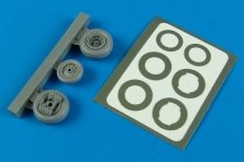 1/48 T-28 Trojan wheels&paint masks (RDN)