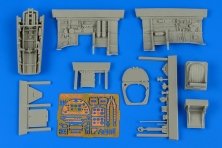 1/48 Spitfire Mk.IXc cockpit set (EDU)
