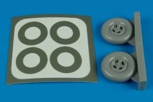 1/32 Spitfire Mk. IX wheels & paint masks