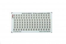 1/350 US Navy watertight doors WWII SPACE decal