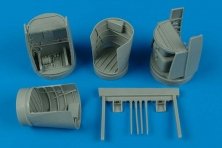 1/48 Heinkel He 219A-7 main wheel bays (TAMIYA)