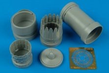 1/48 F-16C/D block 52 exhaust nozzle (KINETIC)