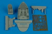 1/48 F4U-7 Corsair cockpit set (HAS)