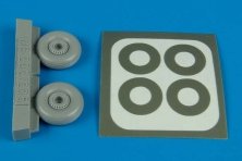 1/48 Macchi MC 202/205 wheel & paint masks