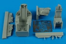 1/48 F-16C Barak block 40 cockpit set (KINETIC)