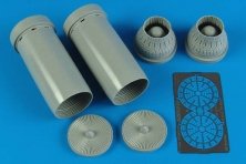 1/48 F-14A Tomcat exhaust nozzle  closed (HOBBY BOSS)