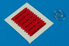 1/48 Remove before flight flags-black letter. IDF