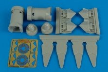 1/72 F-22A Raptor exhaust nozzles (ACADEMY)