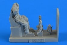 1/48 Czechoslovakian AF Fighter Pilot with seat