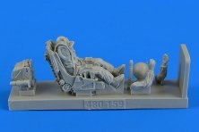 1/48 Soviet Fighter Pilot with ejection seat