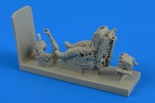 1/48 Soviet Pilot with ejection seat for Su-22/Su-25