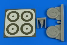 1/32 I-153 Wheels & paint masks