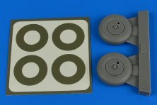 1/32 Spitfire Mk.IX wheels & paint masks