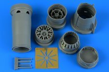 1/32 MiG-21MF Fishbed J exhaust nozzle opened