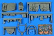 Aires 1/32 Macchi C.205V Veltro Serie III Cockpit Italeri