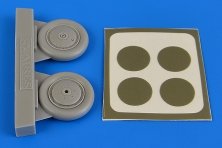 1/48 I-153 Chaika wheels & paint masks