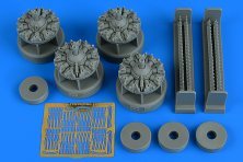 1/48 B-17G flying fortress engine set