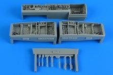 1/48 F/A-18E/F/G Super Hornet wheel bay for Meng