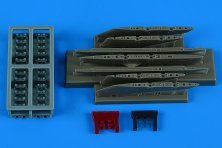 1/48 F-5E Tiger II pylons & missile launchers for AFV