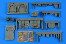 1/48 Macchi MC.202 cockpit set early for Hasegawa