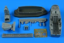 1/48 F-22A Raptor cockpit set for Academy