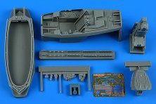 Aires 1/48 F-22A Raptor Cockpit Set for Academy