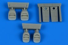 1/72 Harrier AV-8A/GR.1/GR.3 exhaust nozzles for Airfix