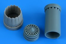 1/72 F-35A Lightning II exhaust nozzle opened for Tamiya