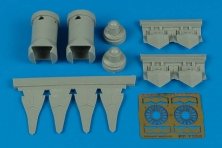 1/72 F/A-22 Raptor exhaust nozzles (HOBBYB)