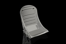 1/72 Curtiss P-40E Warhawk seat with belt