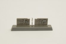 1/72 Curtiss P-40 Cockpit Sidewalls and Control Column
