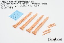 1/48 Plaaf KD88 YJ-91 Pylon For J-10 & Chinese Flankers