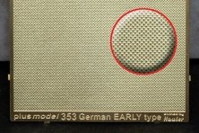 1/35 Engraved plate  German early (PE set)