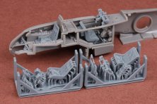 1/72 Messerschmitt Me-410A-1/U-2 & U4 cockpit upgrade parts