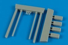 1/48 US. Navy polyurethane wheel chock NWC-4/5  early type