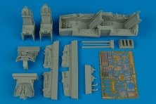1/48 F-16B MLU Fighting Falcon cockpit set (HAS)