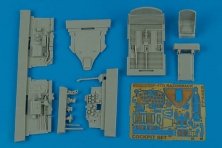 1/48 P-47D Razorback cockpit set (TAM)