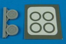 1/72 A-4 Skyhawk wheels & paint masks