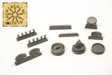 1/72 Boeing B-17G Engine Set starboard side
