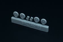 1/144 Bf-109 G wheel set