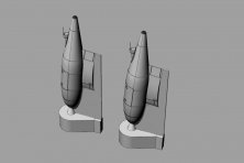 1/144 Refueling pod KC-130J