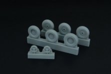 1/48 Spitfire 3-spoke wheels set