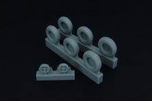 1/48 Spitfire 4-spoke wheels set
