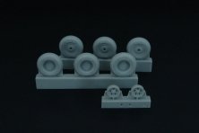 1/48 Spitfire 5-spoke wheels set