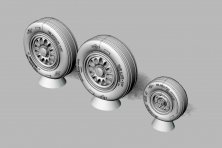 1/72 F-16 CD wheel Block 40 and later