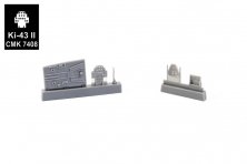 1/72 Ki-43II/III Hayabusa Cockpit Set