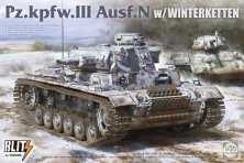 1/35 German Panzer III Ausf N with triangular track extensions