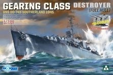 1/700 Uss Southerland DD-743 Gearing Class Destroyer 1945