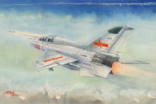 1/48 Chinese JJ-7 2-seat Jet Trainer