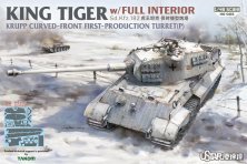 1/48 Pz.Kpfw.VI King Tiger Krupp Curved-front turret P